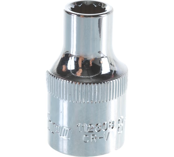 Головка торцевая 1/2" DR (8 мм) для гайковертов Ombra 112308