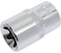 Головка торцевая Е-профиль 1/2" DR (Е20) для гайковертов Ombra 112620 2