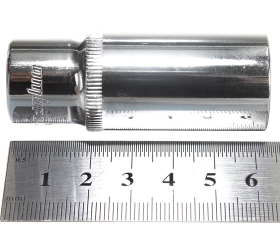 Головка торцевая глубокая 3/8" DR (19 мм) для гайковертов Ombra 138119