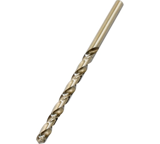 Сверло CNIC d 10,3x121x184 цилиндрический хвостовик, Р6АМ5, удлиненное, с вышлифованным профилем 46543 1