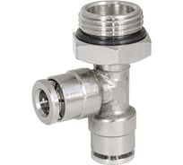 Фитинг цанга тройник, поворотный Cn-Tccr-3/8M-6 для полиуретана и пластиковых трубок PI TOOLS Арт. 9693