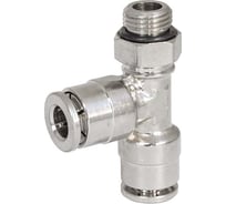 Фитинг цанга тройник, поворотный Cn-Tccr-1/8M-6 для полиуретана и пластиковых трубок PI TOOLS Арт. 9617