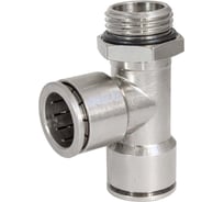 Фитинг цанга тройник, поворотный Cn-Tccr-1/2M-16 для полиуретана и пластиковых трубок PI TOOLS Арт. 9808