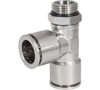 Фитинг цанга тройник, поворотный Cn-Tccr-3/8M-14 для полиуретана и пластиковых трубок PI TOOLS Арт. 9730