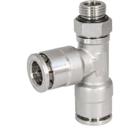 Фитинг цанга тройник, поворотный Cn-Tccr-1/8M-8 для полиуретана и пластиковых трубок PI TOOLS Арт. 9624