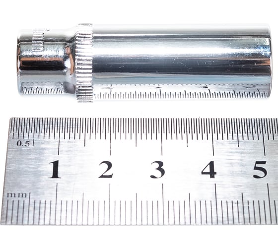 Головка торцевая глубокая 1/4" DR (11 мм) для гайковертов Ombra 114111