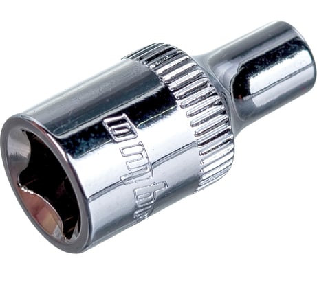 Головка торцевая Е-профиль 1/4" DR (Е4) для гайковертов Ombra 114604
