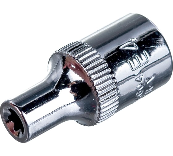 Головка торцевая Е-профиль 1/4" DR (Е4) для гайковертов Ombra 114604