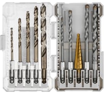 Набор сверл комбинированный KRANZ 10 предметов KR-92-0470