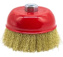 Щетка металлическая СИЛАЧ для УШМ 125мм/М14, чашка, волнистая 025187