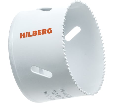 Коронка биметаллическая по металлу Hilberg 68мм, мелкий зуб, Bi-Metal Cobalt 8 (М42), CMS068