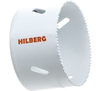 Коронка биметаллическая по металлу Hilberg 73мм, мелкий зуб, Bi-Metal Cobalt 8 (М42), CMS073