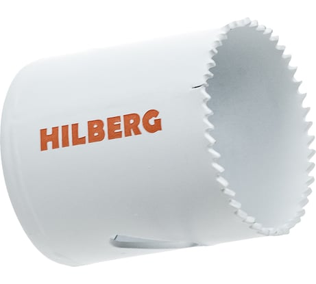Коронка биметаллическая по металлу Hilberg 40мм, мелкий зуб, Bi-Metal Cobalt 8 (М42), CMS040