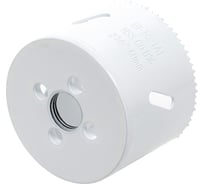 Коронка биметаллическая по металлу Hilberg 60мм, мелкий зуб, Bi-Metal Cobalt 8 (М42), CMS060