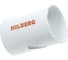 Коронка биметаллическая по металлу Hilberg 35мм, мелкий зуб, Bi-Metal Cobalt 8 (М42), CMS035 1