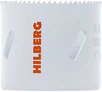 Коронка биметаллическая по металлу Hilberg 51мм, мелкий зуб, Bi-Metal Cobalt 8% (М42) CMS051