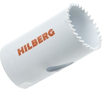Коронка биметаллическая по металлу Hilberg 29мм, мелкий зуб, Bi-Metal Cobalt 8 (М42), CMS029