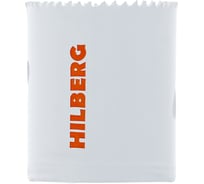 Коронка биметаллическая по металлу Hilberg 38мм, мелкий зуб, Bi-Metal Cobalt 8% (М42) CMS038