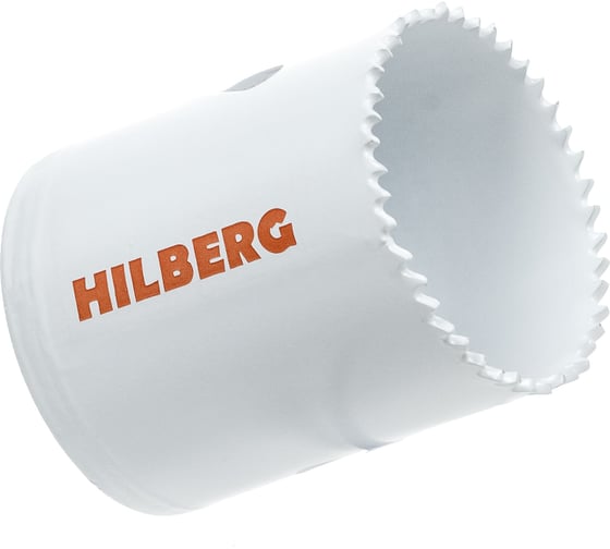 Коронка биметаллическая по металлу Hilberg 38мм, мелкий зуб, Bi-Metal Cobalt 8 (М42), CMS038