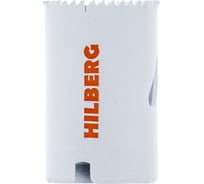 Коронка биметаллическая по металлу Hilberg 32мм, мелкий зуб, Bi-Metal Cobalt 8% (М42) CMS032
