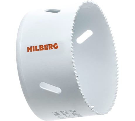 Коронка биметаллическая по металлу Hilberg 83мм, мелкий зуб, Bi-Metal Cobalt 8 (М42), CMS083