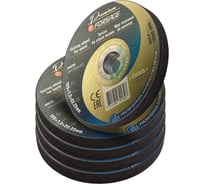 Круг отрезной по металлу Forsage 125x1.2x22.2мм(50шт к-т) F-CW505 PREMIUM[50шт к-т](64270)