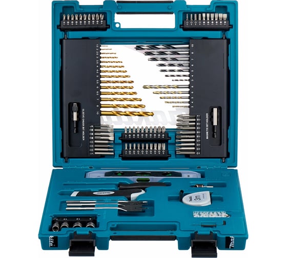 Набор ручного инструмента 104 предмета Makita D-31778