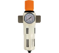 Фильтр-масловлагоотделитель WIEDERKRAFT 3/4 5 мкм, 16 бар с регулятором давления и автоматическим сброс WDK-7760FA