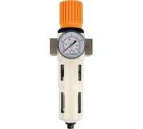 Фильтр-масловлагоотделитель WIEDERKRAFT 3/8 5 мкм, 16 бар с регулятором давления и автоматическим сбросом WDK-7730FA