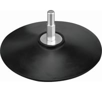 Тарелка опорная для дрели P.I.T. 150 мм, хвостовик 8 мм, липучка, ABS APLS17-150A