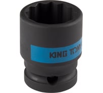 Головка торцевая ударная двенадцатигранная KING TONY 1/2, 28 мм 453028M