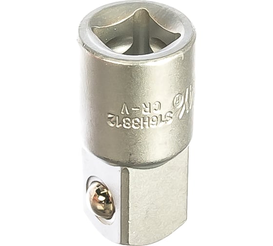 Переходник 3/8"(F)-1/2"(M) для вставок Jonnesway S16H3812 - выгодная цена, отзывы, характеристики, фото - купить в Москве и РФ