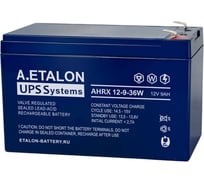 Аккумуляторная батарея Etalon Battery A.ETALON (12В / 9 Ач) AHRX 12-9-36W