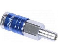 Разъем мама NORDBERG быстросъемный - елочка диам. 12 мм NPF12