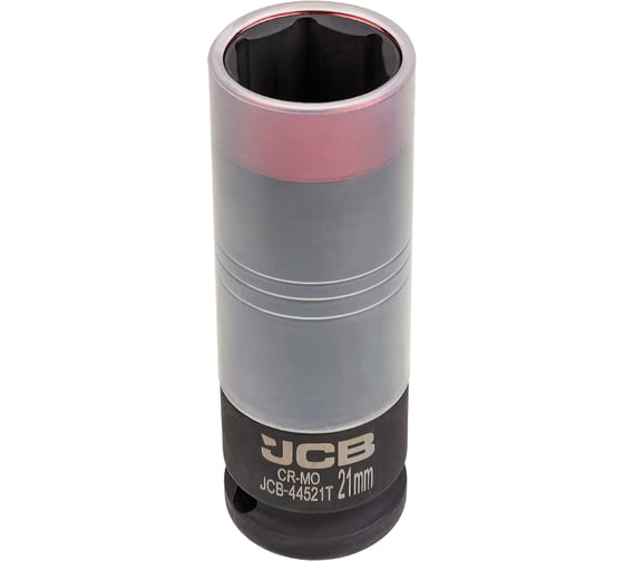 Головка ударная глубокая тонкостенная JCB 1/2'' 21мм 6 гр JCB-44521T(63086) 1