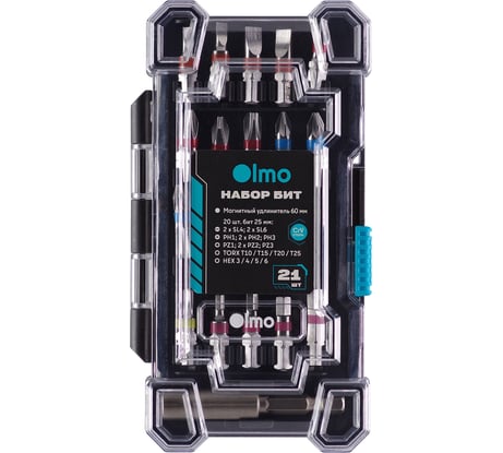 Набор бит OLMO 346793 CRV (21 шт) ЭК000146793