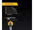 Сверло по керамограниту RAGE HARD CERAMIC HEX 8х90 мм Furious 554098 3