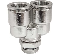 Фитинг цанга PI TOOLS Y-обр., поворотный Cn-Y-3/8M-14 для полиуретана и пластиковых трубок 9570