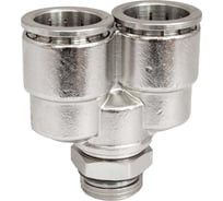 Фитинг цанга PI TOOLS Y-обр., поворотный Cn-Y-3/8M-16 для полиуретана и пластиковых трубок 9587