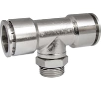 Фитинг цанга PI TOOLS тройник, поворотный Cn-T-3/8M-16 для полиуретана и пластиковых трубок 9532