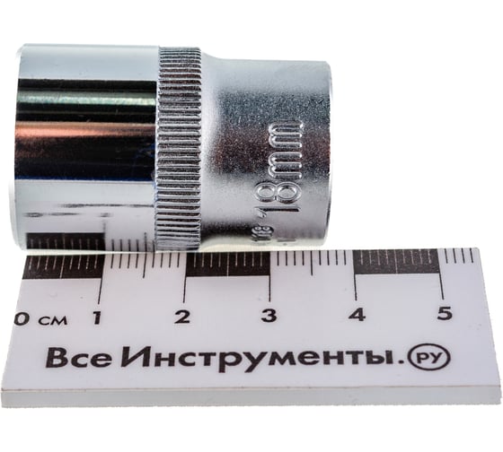Головка торцевая 1/2" DR (18 мм) Jonnesway S04H4118