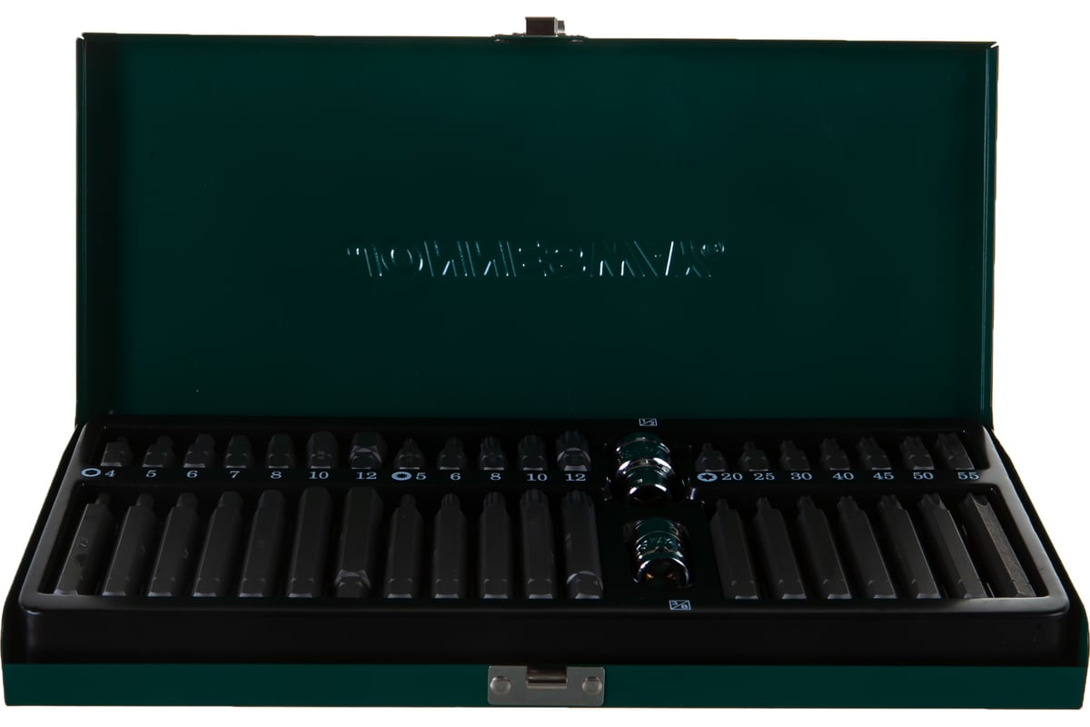 Набор вставок 40 предметов (4-12 мм) Jonnesway S29H4140S - выгодная ...