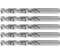 Сверла по металлу MOS HSS шлифованные, угол заточки 135, 13.0 x 151 мм (5 шт) 35714М