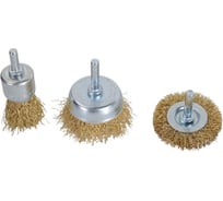 Набор щеток для дрели Вихрь 3 шт., 73/1/3/64