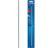 Длинное сверло ЗУБР ПРОФ-А 300 (4х300 мм; Р6М5) по металлу, класс А 29624-4-300