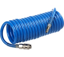 Шланг витой полиуретановый LIGE 8 х 12 мм х 5м с быстроразъемами LG-14013 852375