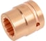 Головка ударная торцевая искробезопасная X-Spark 1 DIN 3129 108-32 Be-Cu 108B32 3