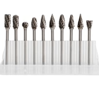 Набор борфрез твердосплавных VIRA 10 шт 553410