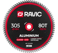 Диск пильный по алюминию, отрицательный угол Ravic 305х3.2/2.5х25.4 мм, Z=80 212.0305