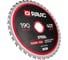 Диск пильный по стали Ravic 190х1,8/1,4х30 мм, Z=40, арт. 210.0190 2